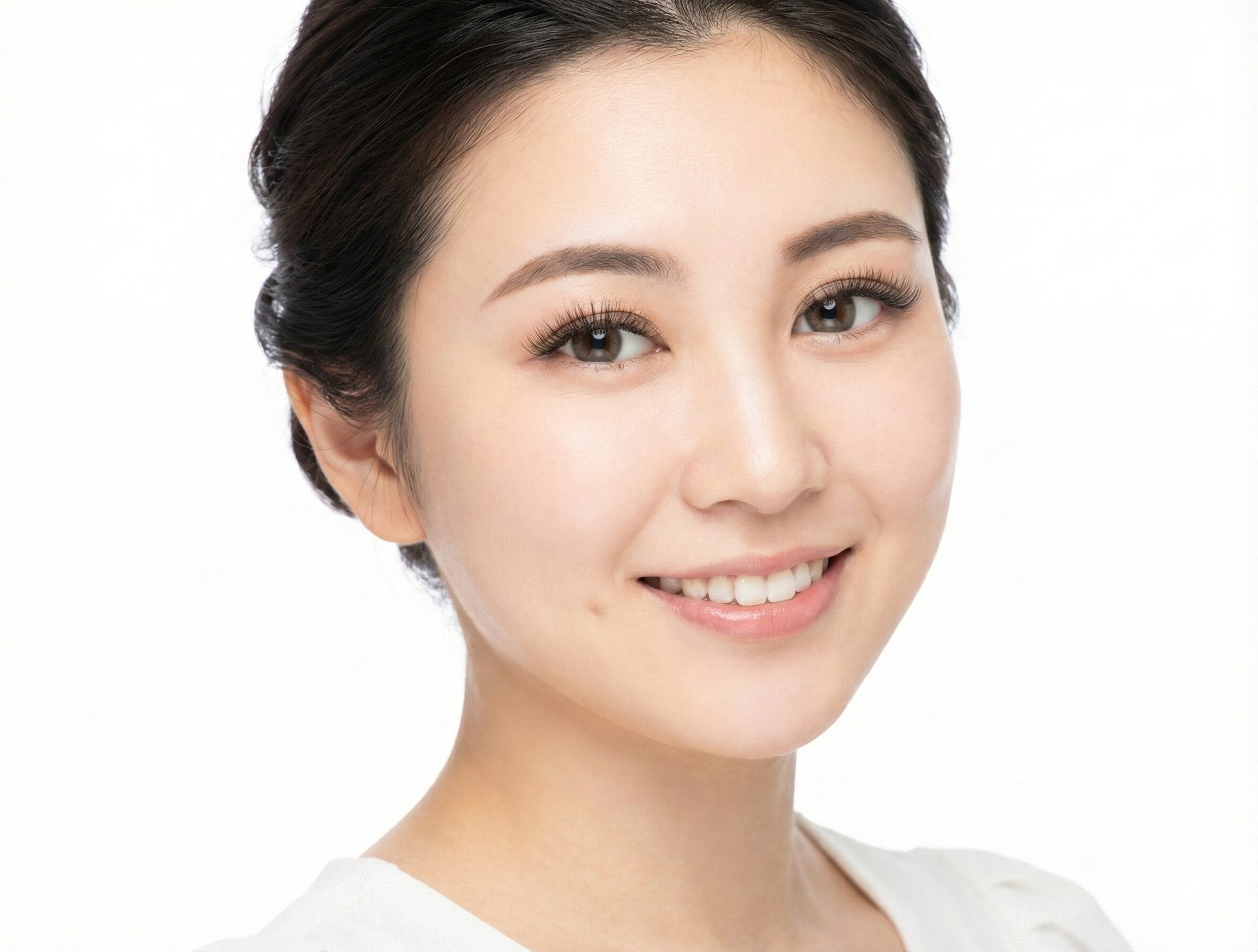 名古屋マツエク フラットラッシュ120本の仕上がり